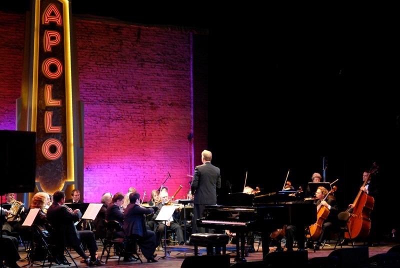 David Eaton and the NYC Symphony at the historic Apollo Theater, Harlem.