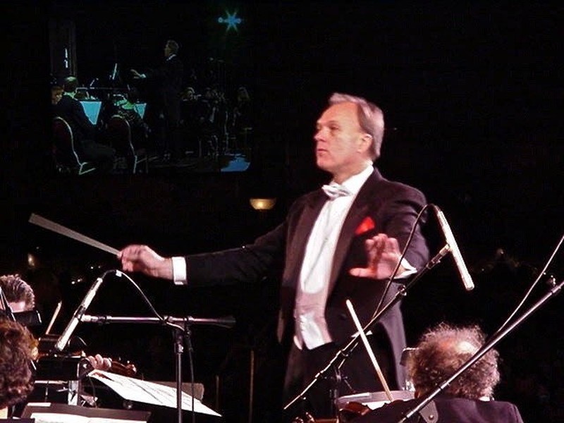 David Eaton conducting the New York City Symphony in Washington, D.C.
