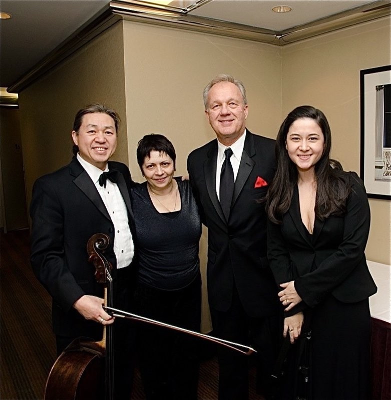 At the United Nations with members of the NYC Symphony Chamber Ensemble (2012)
