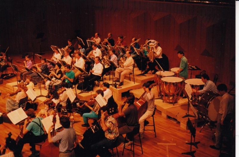 Rehearsal in Japan
