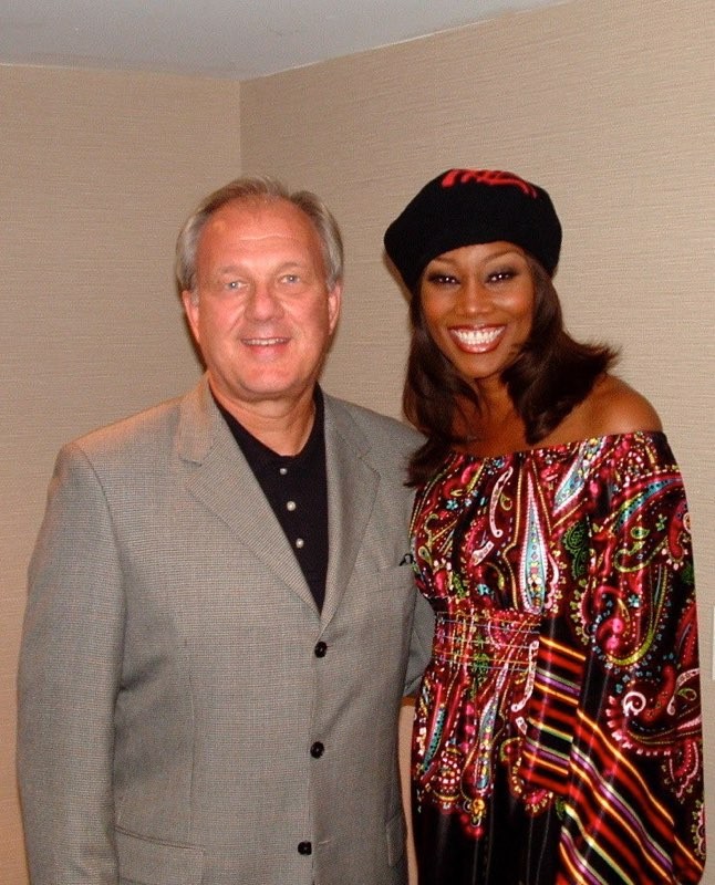 With Gospel Music icon, Yolanda Adams in NYC.
