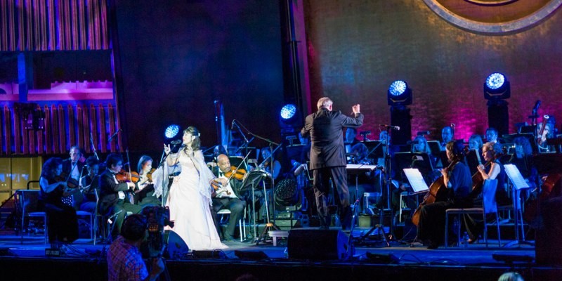 Seiko Lee with NYC Symphony at the U.N.