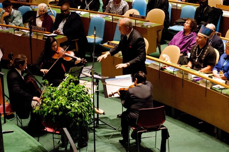 At the U.N. February 2012