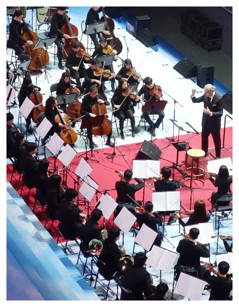 The New York City Symphony in performance